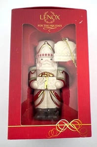 Lenox Ornament 10th Anniversary Nussknacker Royal Celebration 814428 Porzellan - Bild 1 von 7