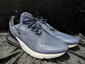 Nike Air Max 270 Midnight Navy, #AH8050-400, uomo taglia 14 usate in ottime condizioni senza scatola - Foto 1 di 13