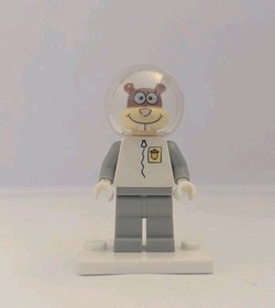 LEGO SANDY Cheeks WITH HELMET minifigure SPONGEBOB 3816 Astronaut