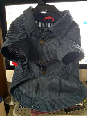 Chaqueta Reddy Dog L Azul Nueva con Etiquetas 17"-19" Foto 1 de 4