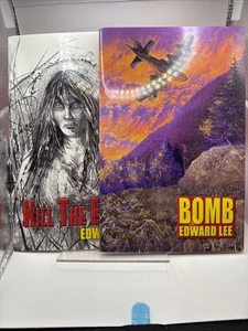 Bomb and Kill the Enemy by Edward Lee Signed matching chapbooks Copy 350 VG - Picture 1 of 7