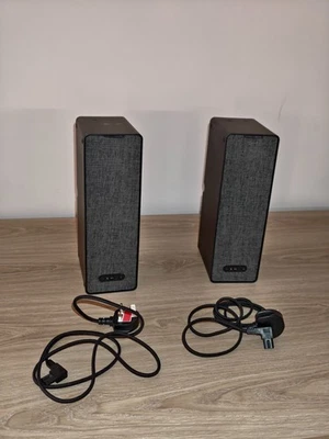 2 x IKEA Sonos SYMFONISK Bookshelf Speakers - Black - Gen 1 - Image 1 of 4