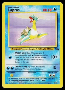 Lapras (25) 25/62 Fossil Rare #2 - Picture 1 of 2