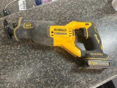 Used DEWALT DCS382 20V Cordless Reciprocating Saw Tool & Batt Only (QUI002157) - Image 1 of 2