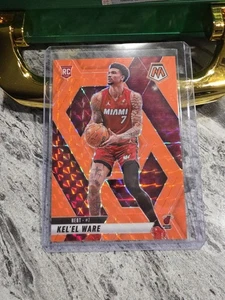 2024-25 Mosaic Basketball Kel'el Ware #232 Red Florescent /75 RC - Picture 1 of 7