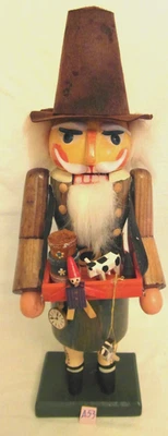 VERO EXPERTIC ?? NUSSKNACKER "SPIELZEUGMANN" 35cm; ERZGEBIRGE; WEIHNACHTEN (A53) - Bild 1 von 4