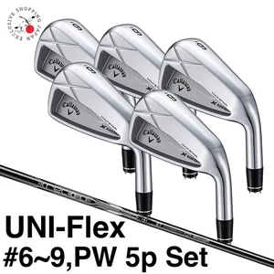 Callaway X FORGED MAX STAR Iron Wedge #6~PW 5p Set UNI-Flex Shaft RECOIL DART 6T - Picture 1 of 6