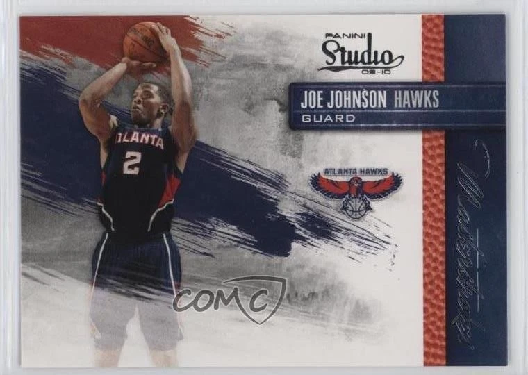 2009-10 Panini Studio Masterstrokes Joe Johnson #8 - Image 1 of 2