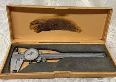MITUTOYO #505-626 6" .001" Caliper With Case Untested - Image 1 of 4
