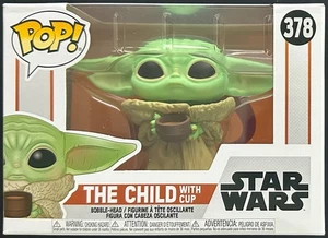 Funko Pop! Figura de vinilo Star Wars: The Mandalorian the Child with Cup #378 - Imagen 1 de 6