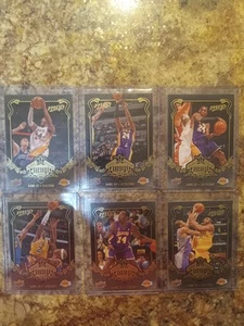 Kobe Bryant 2008-09 Upper Deck MVP Black Border 6 Card Lot The Rare Ones Mint! - Picture 1 of 8