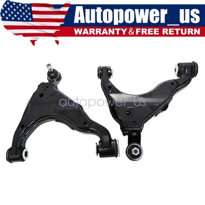 2Pcs Lower Control Arm Front For Toyota FJ Cruiser 2010-2014 4Runner 2010-2024 - Image 1 of 4