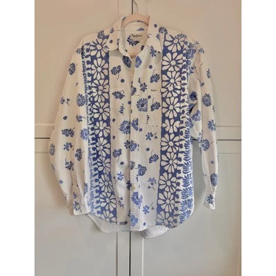 Camisa Pepe Jeans London Para Hombre M Calce Relajado Estampado Floral Manga Larga Algodón Foto 1 de 4