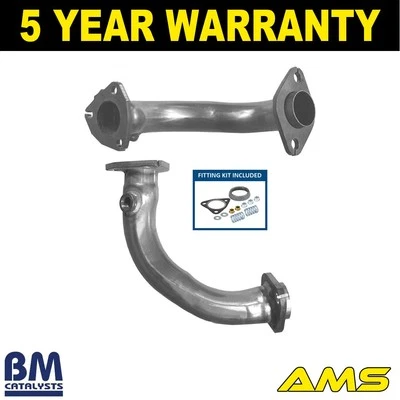 Tubo de escape delantero BM + Kit de montaje para Mazda 626 1999-2002 2.0 FSD740500A Foto 1 de 4