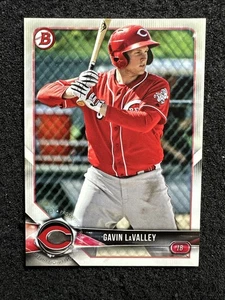 GAVIN LAVALLEY 2018 Bowman Baseball QTY #BP119 Cincinnati Reds - Picture 1 of 2