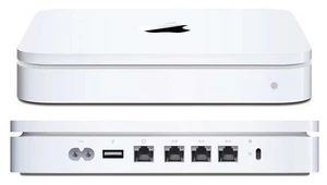 Original APPLE A1355 TIME CAPSULE WIRELESS ROUTER (3a GEN.) 2TB HARD DRIVE - Zdjęcie 1 z 4