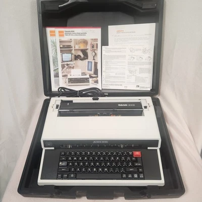 Adler Gabriele 8008 - Vintage 1970's Electric Typewriter -MADE IN GERMANY + BOOK - Image 1 of 4