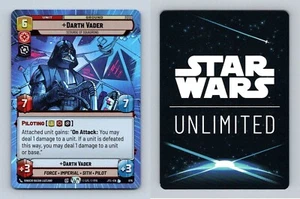 Darth Vader #876 SW UNL JTL Jump To Lightspeed Legendary Hyperspace Foil TCG - Picture 1 of 1