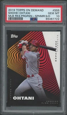 PSA 10 Gem Mint - Shohei Ohtani Sophmore Standouts /157 - 2019 Topps On-Demand - Image 1 of 2
