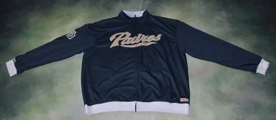 Stitches MLB San Diego Chargers Warmup Jacket Size 2X-Large. - Image 1 of 4