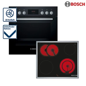 Bosch Herdset BACKOFEN HEF113BA0 / KOCHFELD NKN645GA2E HND211LB1 - Bild 1 von 13