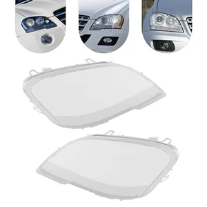 Headlight Lens Cover Left & Right For 2009-2011 Mercedes Benz ML Class W164 - Foto 1 di 23