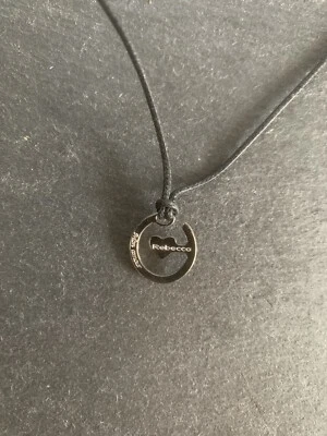 Collana  charms uomo donna Pendente Rebecca Gioielli Amore Acciaio E Cordino - Immagine 1 di 2