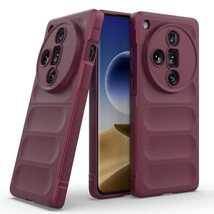 For OPPO Find X7 Ultra, Luxury Anti-slip Skin Feel Soft Rubber Back Case Cover - Picture 1 of 25