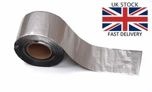 10 Meter x 100 mm ALUBUTYL Aluminium Aluminium Butyl selbstklebend Blinkband - Bild 1 von 4