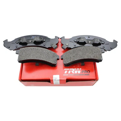 Комплект передних металлических тормозных колодок TRW Pro для Buick Oldsmobile Pontiac Chevy Cadillac - Изображение 1 из 4
