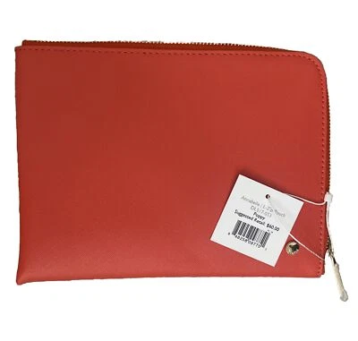 Bolso sin asas Deux Lux Annabelle con cremallera en L color amapola Foto 1 de 3