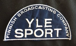 Official YLE, Finnish Broadcasting Company Patch. - Picture 1 of 3