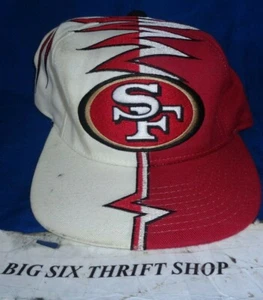 NFL Pro Line San Francisco 49ers Starter Shockwave Slasher The Right Hat Cap - Imagen 1 de 6