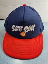 Vintage Rare Colorado Springs Sky Sox VIP Snapback Hat Cap W/Cardinals Pin M/L
