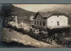 Calalzo di Cadore Stazione Ferroviaria, auto Postali F. piccolo non spedita - Picture 1 of 2
