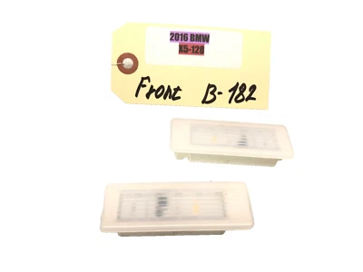 BMW X5 F15 2014-2018 puerta interior entrada cortesía par de luces LED X2 OEM Foto 1 de 4