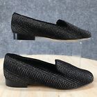 Vaneli Shoes Womens 6 M Loafers Black Slip On Casual Comfort Round Toe Low Top