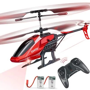 Helicóptero VATOS Control Remoto RC Helicóptero Juguete con Luz LED 3,5 Canales - Imagen 1 de 9