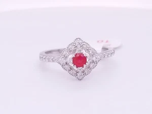 Bomb Party The Sterling Club RBP2375 Size 10 Ring Pink Tourmaline - Picture 1 of 5