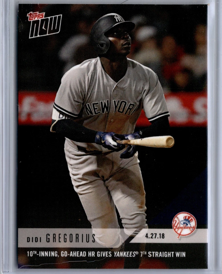 2018 Topps Now #137 Didi Gregorius New York Yankees - Image 1 of 2