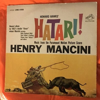 Hatari!: Music From Motion Picture Score: Vinyl LP: Henry Mancini - Image 1 of 4