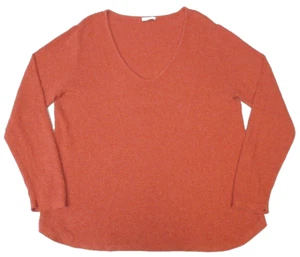 J Jill Pullover Damen Large korallenrosa Pulli Rundhals Baumwollmischung - Bild 1 von 7