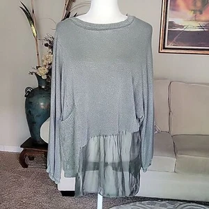 Belle France Women's Top/Tunic Size M - Picture 1 of 12