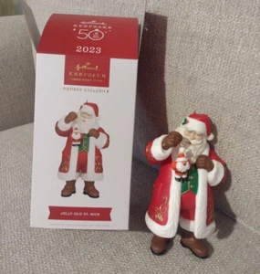 Hallmark Keepsake Jolly Old St. Nick Ornament 2023 Member Exclusive NEW - Picture 1 of 4