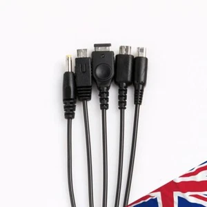 5 In1 USB Charger Cable Universal 1.2m/4 Ft for Nintendo NDSL / NDS NDSI XL 3DS - Picture 1 of 5