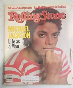 Rolling Stone Magazine #389 February 17 1983 Michael Jackson Life as a Man - Picture 1 of 4