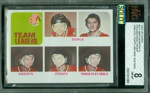 1975-76 TOPPS LOA #317 STAN MAKITA HOFer PROOF BGS 8 MAC SOLO FINEST $200 CARD * - Picture 1 of 8
