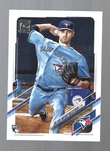 2021 Topps #581 RC Julian Merryweather ROOKIE Toronto Blue Jays Baseball Card