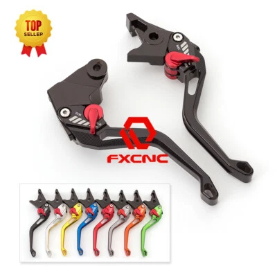 CNC Shorty 3D Rhombus Brake Clutch Levers For Aprilia  RSV MILLE / R SHIVER / GT - Image 1 of 4
