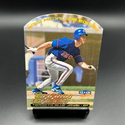 2000 Fleer Ultra #2 Shawn Green Gold Medallion Die Cut Toronto Blue Jays - Image 1 of 2